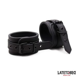 Solid black wrist